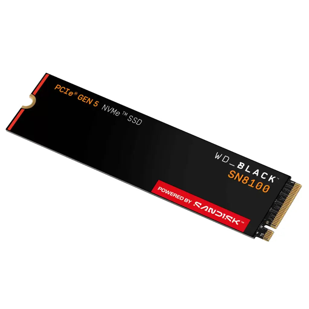 Western Digital WD Black SN8100 8TB M.2 2280 PCIe Gen5 NVMe SSD-tpstech.in