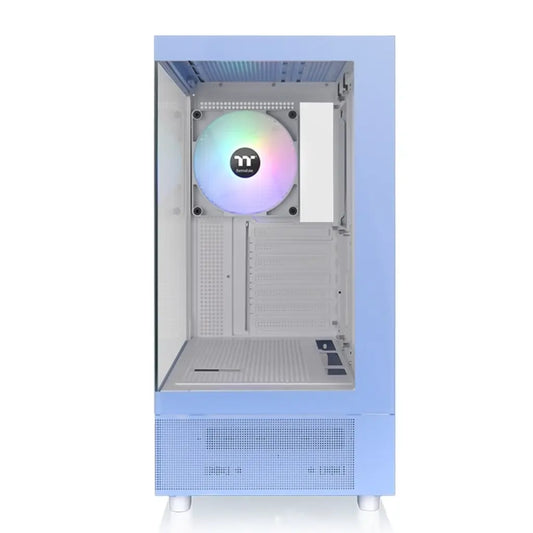 Thermaltake View 270 TG ARGB ATX Mid Tower Tempered Glass Computer Case - Hydrangea Blue