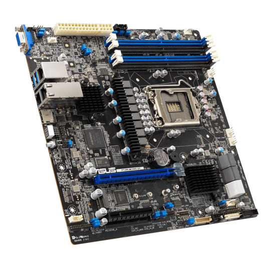 ASUS P12R-M-10G-2T Intel C252 LGA1200 Micro ATX Server Motherboard