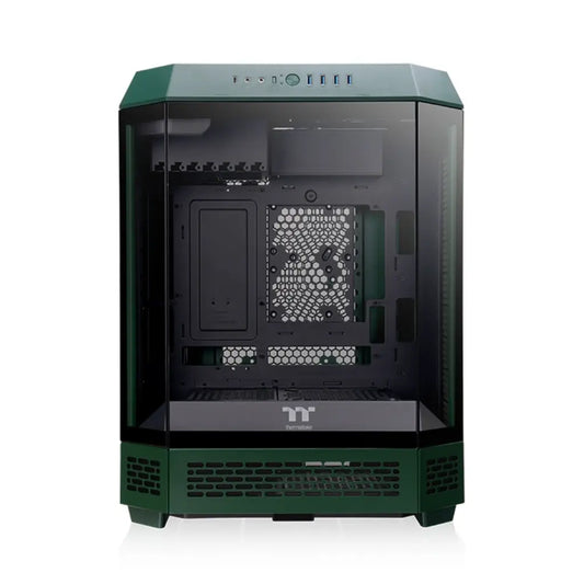 Thermaltake The Tower 600 ATX Mid Tower Tempered Glass Computer Case Racing Green