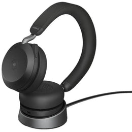 Jabra Evolve2 75 MS Stereo Wireless Headset with Active Noise Cancellation USBāC