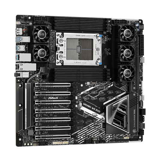 ASRock WRX90 WS EVO AMD WRX90 Chipset sTR5 EEB DDR5 ECC Motherboard