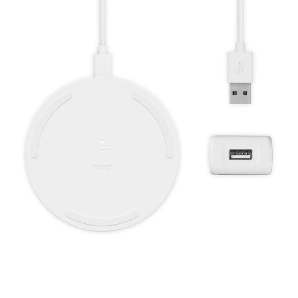 Belkin 15W Fast USB Type-C Wireless Charging Pad - White
