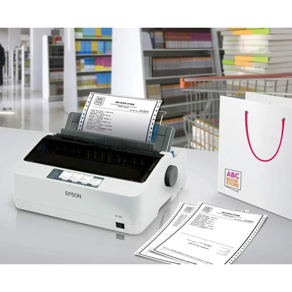 Epson LQ-310 24-Pin Dot Matrix Printer High-Speed Narrow Carriage USB/Serial/Parallel Connectivity-tpstech.in