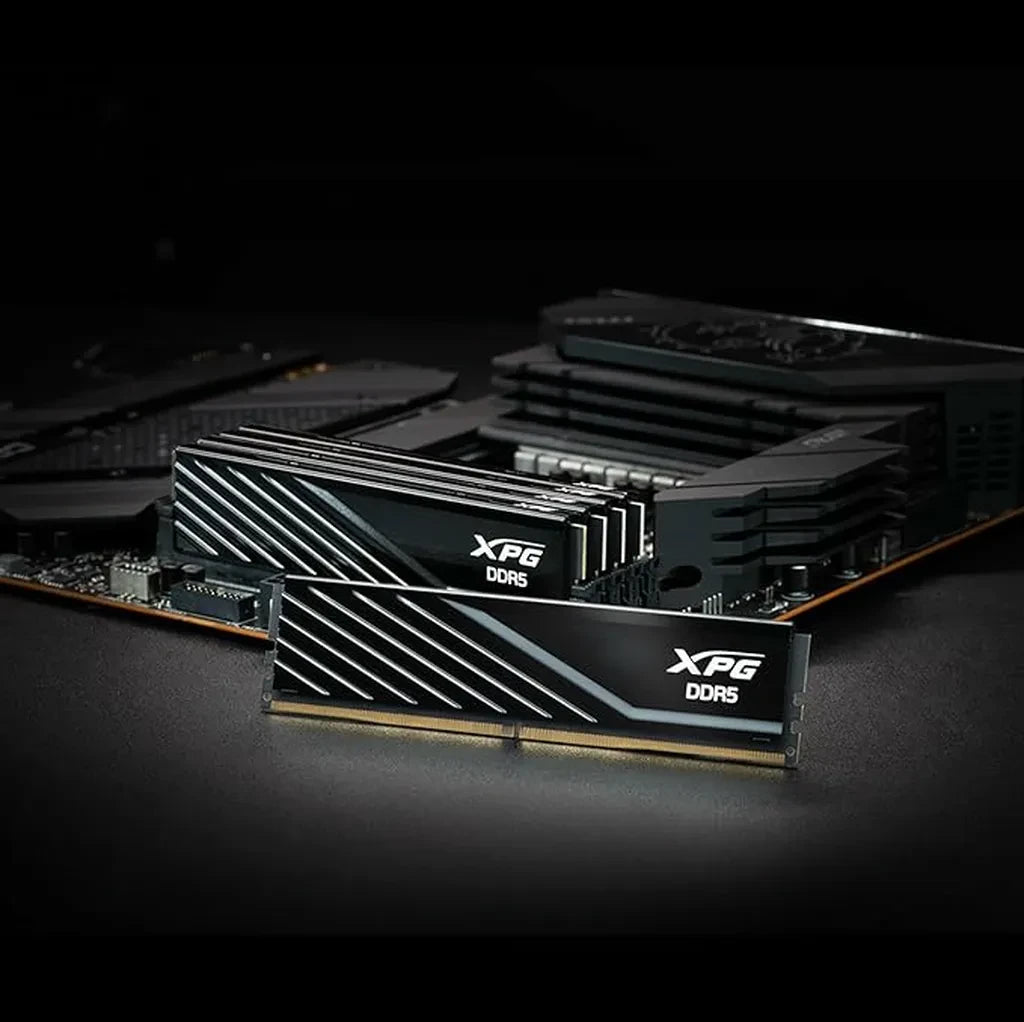 XPG LANCER BLADE 32GB (2x16GB) DDR5 6000MHz CL36 RAM Kit | Black | Intel XMP 3.0 & AMD EXPO | Low Profile Non-RGB Desktop Memory