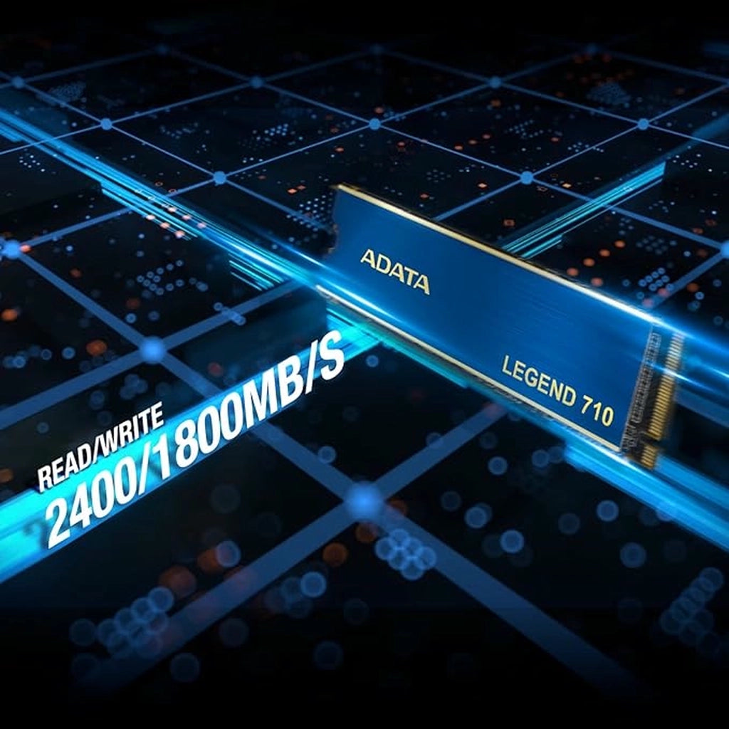 ADATA LEGEND 710 1TB M.2 PCIe Gen3 NVMe Internal SSD with Heatsink