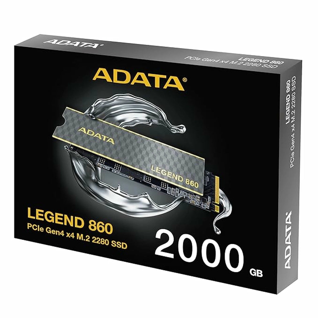 ADATA LEGEND 860 2TB PCIe Gen4 NVMe Internal SSD for PS5 & Creators