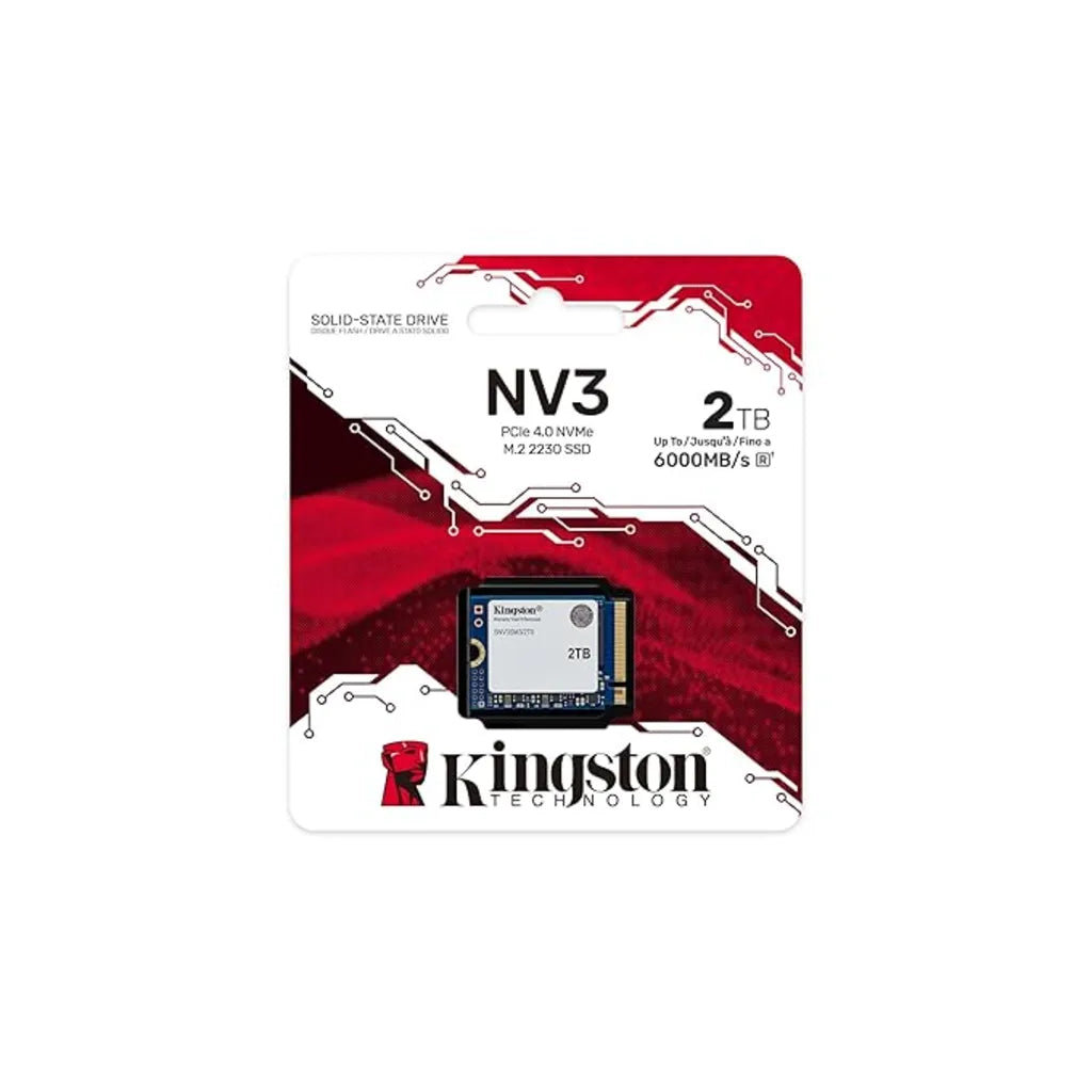 Kingston NV3 2TB M.2 2230 PCIe Gen4 NVMe Internal Solid State Drive