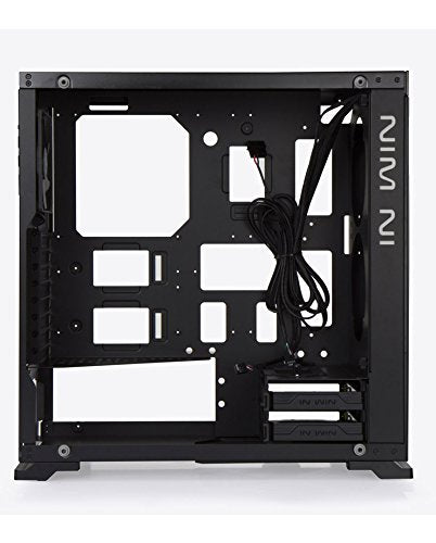 InWin Infinity 805 Tempered Glass Compact ATX Mid-Tower Computer Case Cabinet - Black
