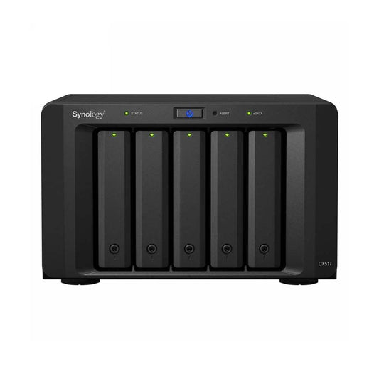Synology DX517 5 Bay NAS Expansion Unit Enclosure - Black