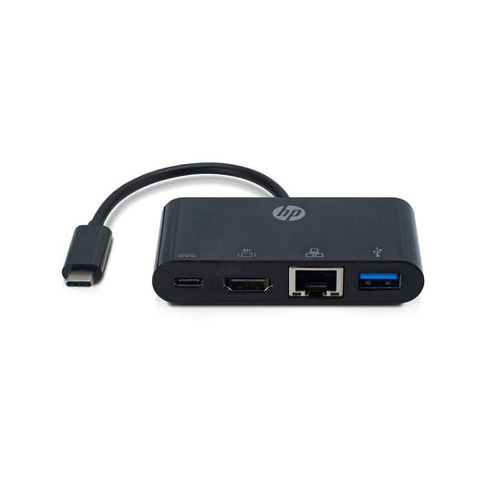 [RePacked] HP USB-C to USB-C HDMI USB 3.0 Multi Port Hub