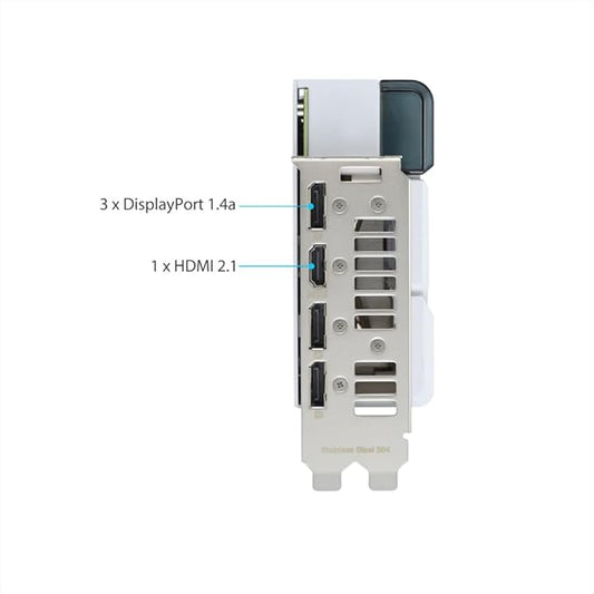 ASUS Dual GeForce RTX™ 4070 Super OC Edition 12GB GDDR6 Graphic Card-White