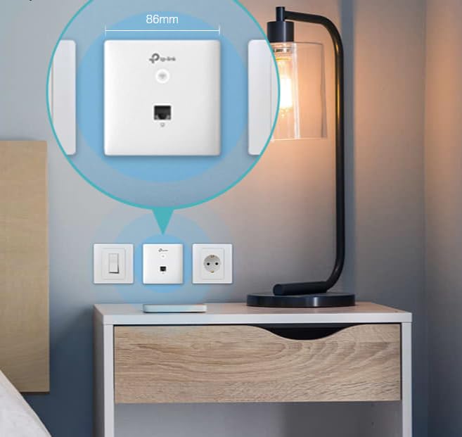 TP-Link EAP230-Wall Omada AC1200 Wireless MU-MIMO Gigabit Wall-Plate Access Point