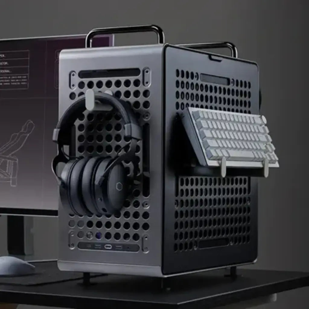 Cooler Master QUBE 540 Stardust Iron ATX Mid‑Tower Computer Case-tpstech.in