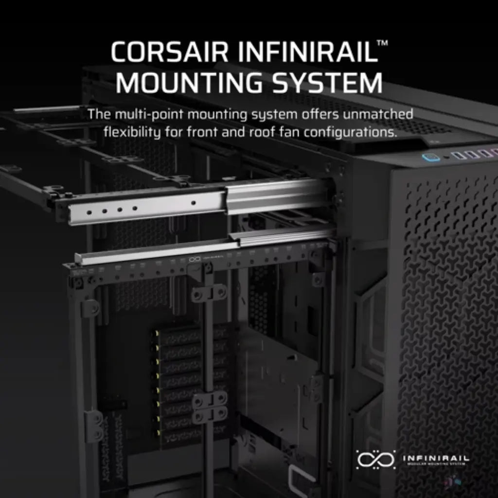 Corsair 9000D RGB Airflow Super Full Tower PC Case with Tempered Glass-tpstech.in