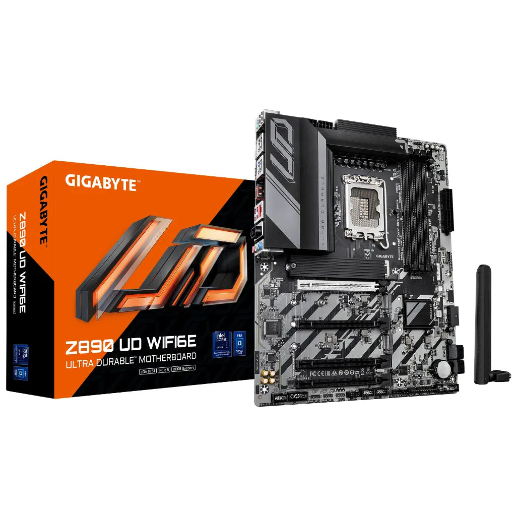 Gigabyte Z890 UD WIFI 6E Intel Z890 LGA1851 DDR5 ATX Motherboard-tpstech.in