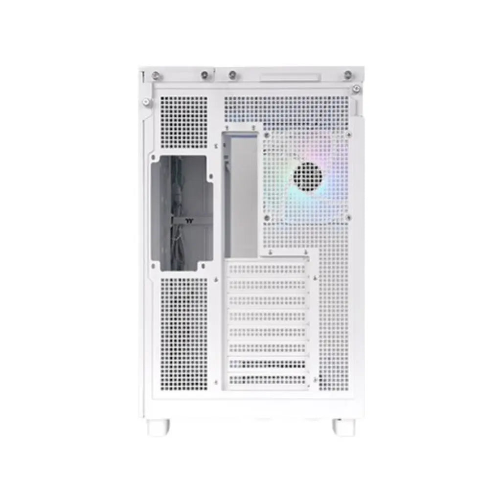 Thermaltake View 380 XL TG ARGB Snow Mid Tower Computer Case-tpstech.in
