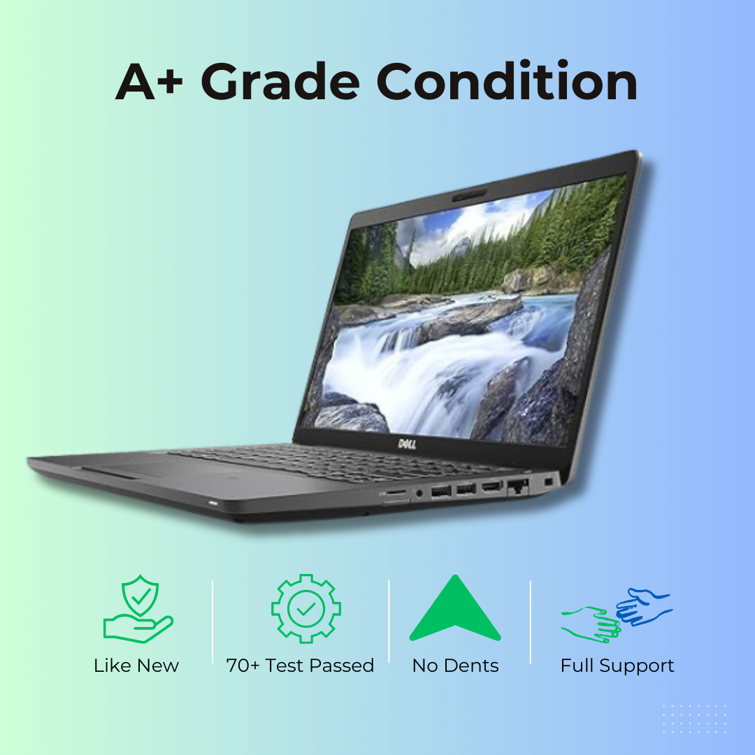 Refurbished A+) Dell Latitude 5580 Intel Core i5 8th Gen