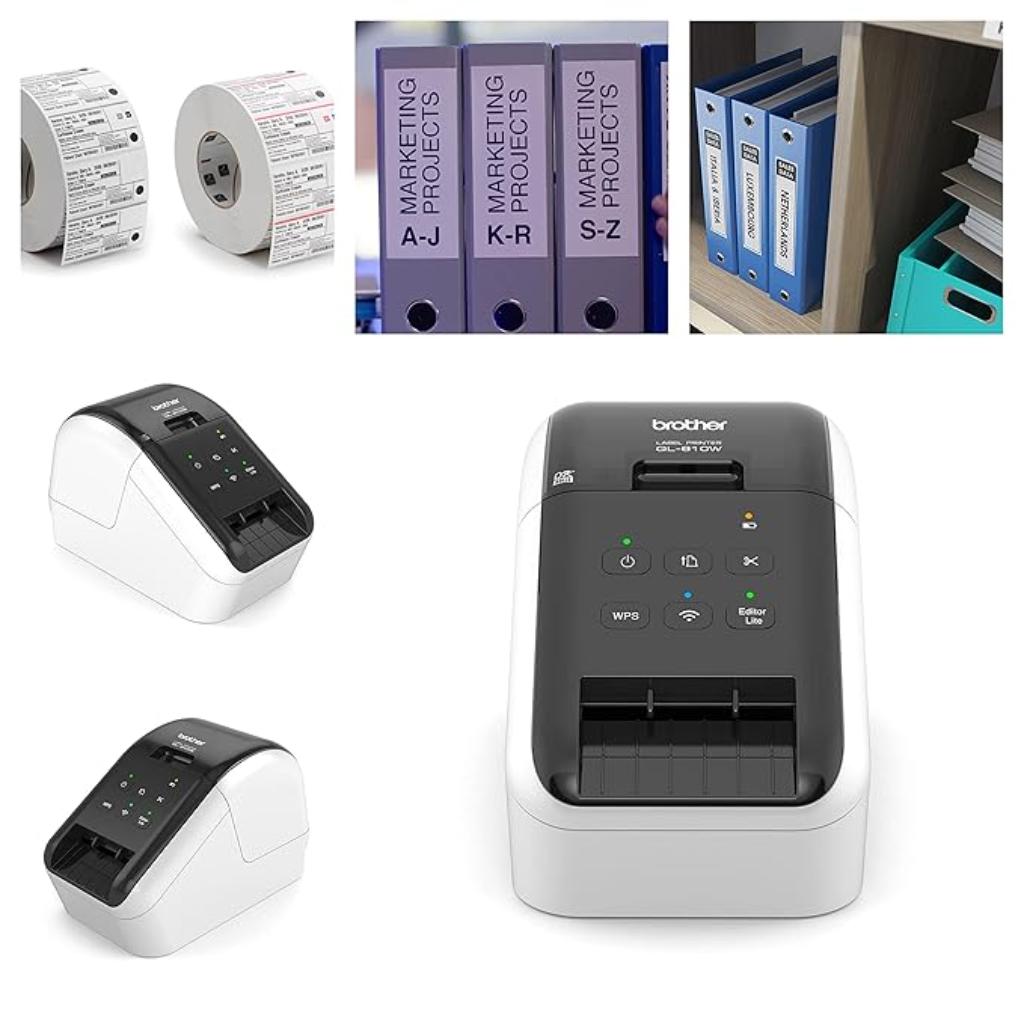 Brother QL-810W High Speed Professional Wireless Label Printer