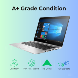 (Refurbished) HP EliteBook 840 G6 14" Privacy Screen Laptop Intel Core i5 8th Gen 8GB RAM 256GB SSD Win 10 Pro