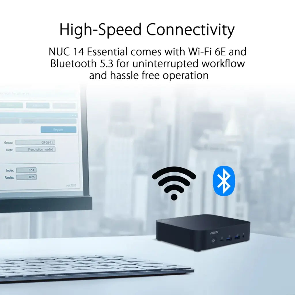 ASUS NUC 14 Essential Kit NUC14MNK Mini PC Intel N-Series Barebone