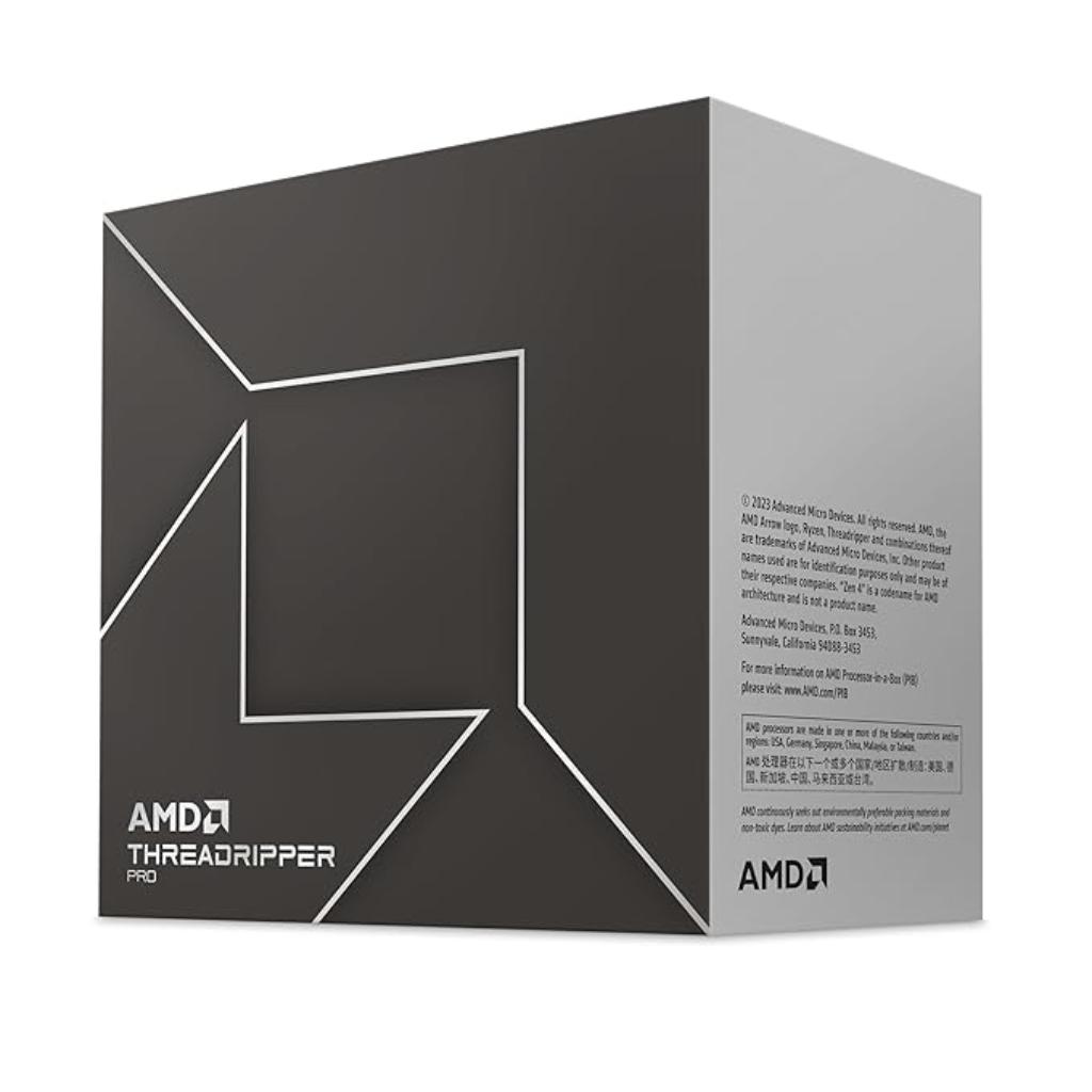 AMD Threadripper PRO 7965WX 24 Core 5.3GHz Workstation Desktop Processor (TRAY)