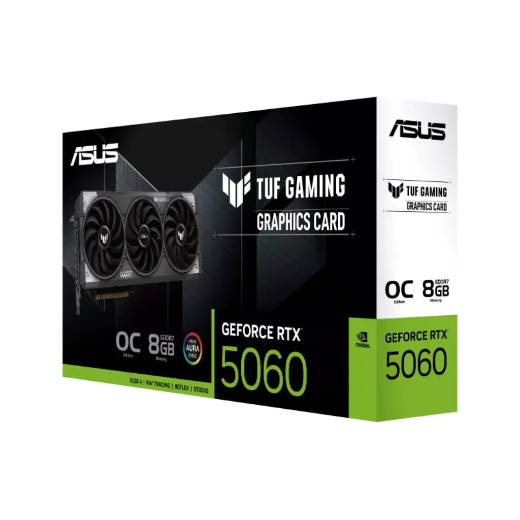 ASUS TUF Gaming GeForce RTX 5060 OC 8GB GDDR7 Graphics Card-tpstech.in