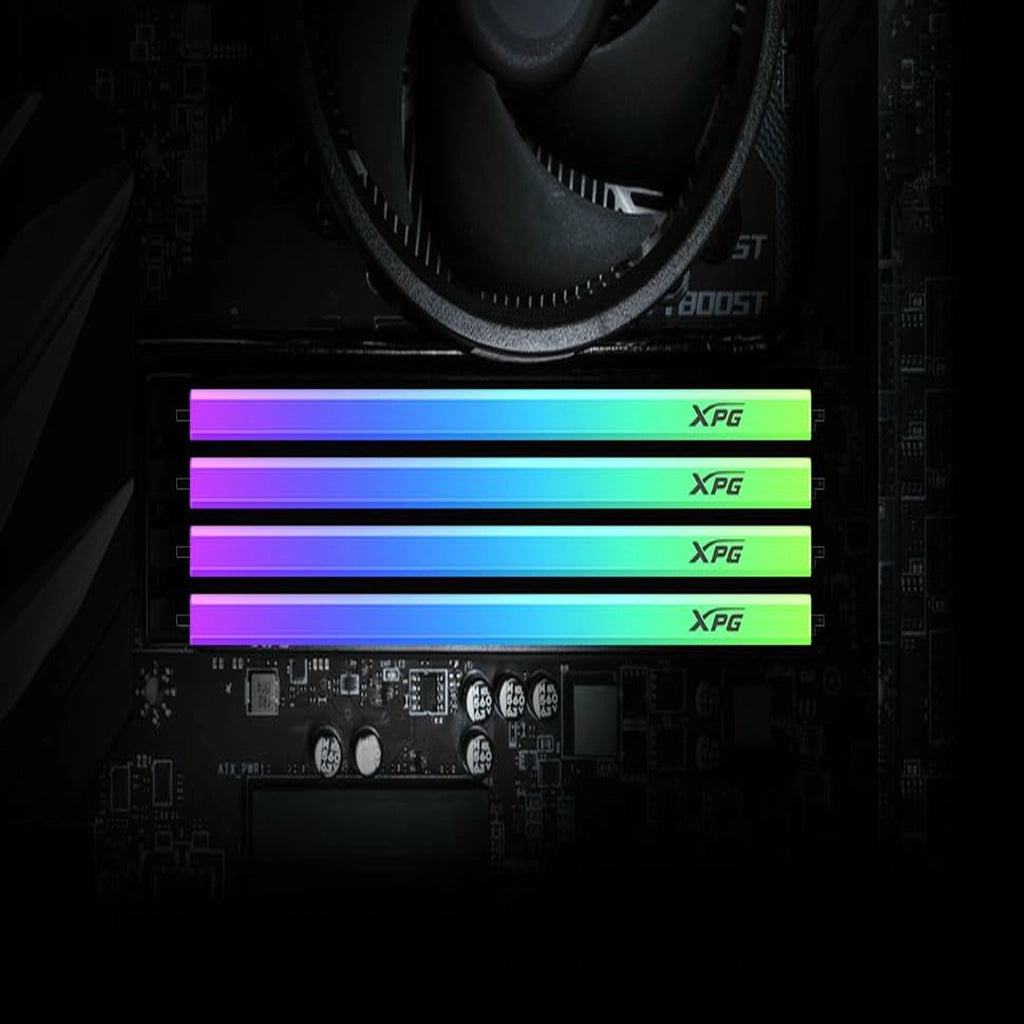XPG GAMMIX D35 RGB DDR4 RAM 64GB (2x32GB) 3600MHz CL18 Gaming Desktop Memory Black