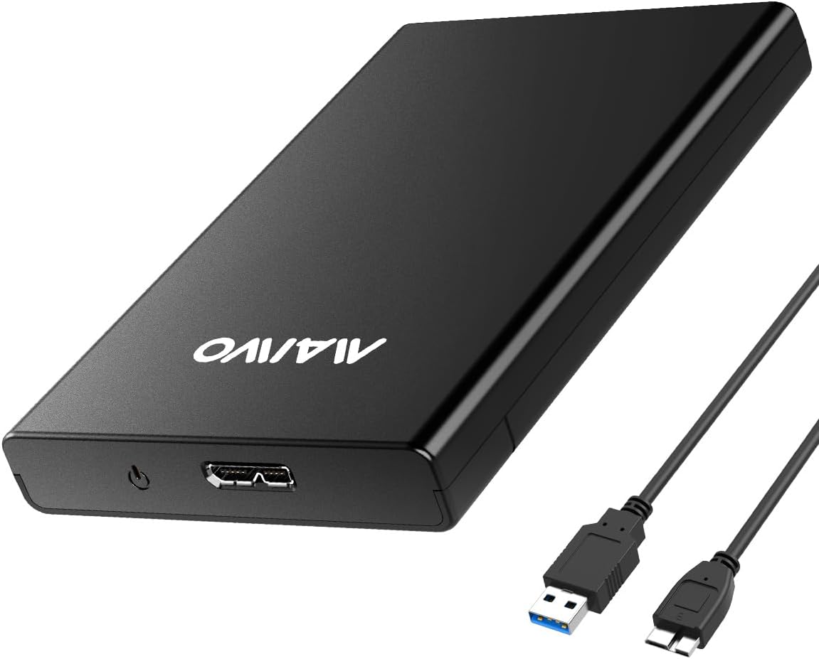 MAIWO USB SATA External SSD HDD Enclosure Black