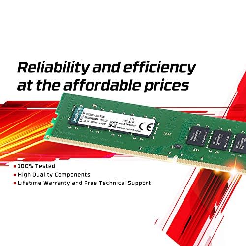 Kingston 4GB DDR4 3200MHz CL22 U-DIMM Desktop Memory