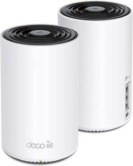 TP-Link AXE5400 Deco XE75 Tri-Band AI-Driven Mesh Wi-Fi 6E System - 2 Pack