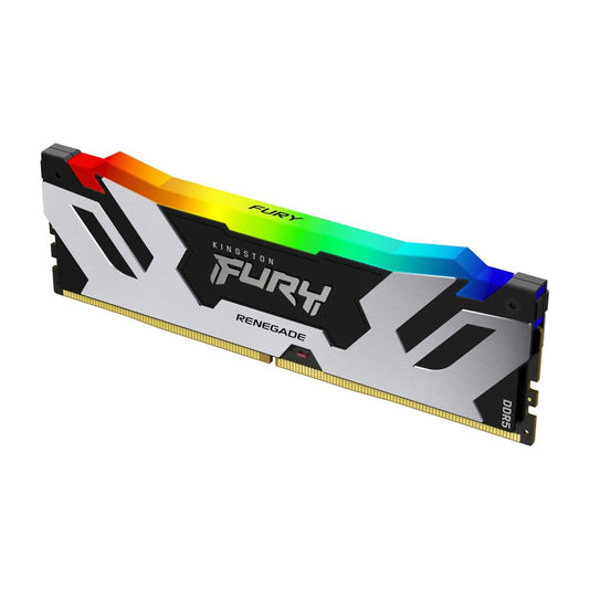 Kingston Fury Renegade RGB 48GB DDR5 6000MHz CL32 DIMM Desktop Gaming Memory - Silver/Black