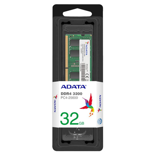 ADATA Premier 32GB DDR4 RAM 3200MHz CL22 SO-DIMM Laptop Memory Module