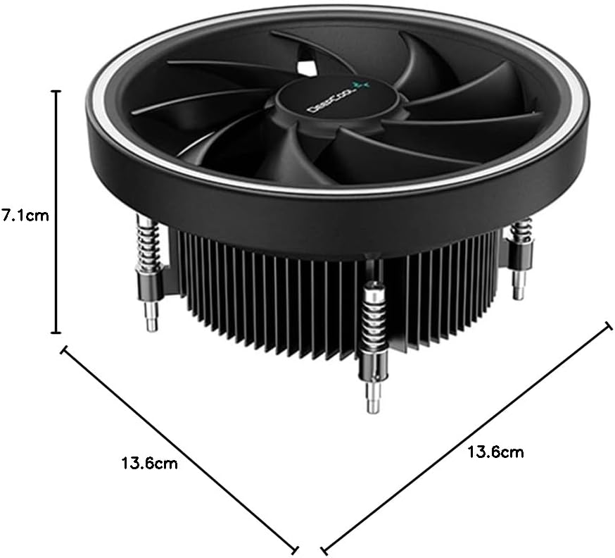 DEEPCOOL UL551 1800RPM 4-Pin PWM ARGB LED CPU Cooler