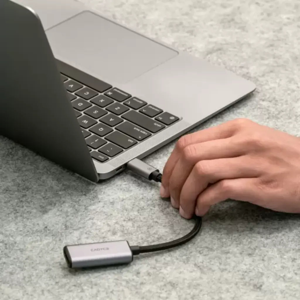 Cadyce CA-C8KDP USB-C® to 8K DisplayPort™ Adapter 8K@60Hz Bus Powered-tpstech.in