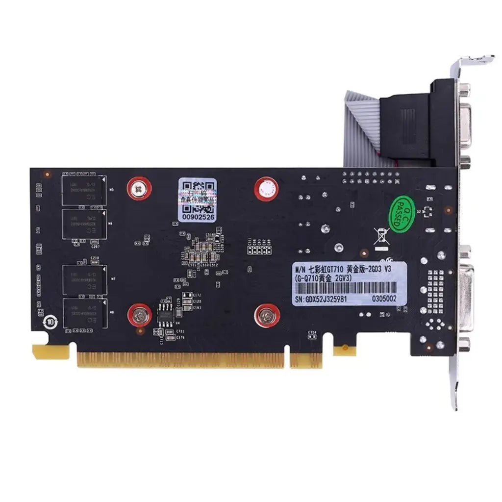 Colorful GT710-2GD3-V GeForce GT 710 2GB GDDR3 Single‑Fan Low-Profile Graphics Card-tpstech.in
