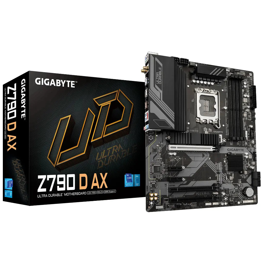 Gigabyte Z790 D AX Wi-Fi 6E Intel Z790 LGA1700 DDR5 ATX Motherboard-tpstech.in