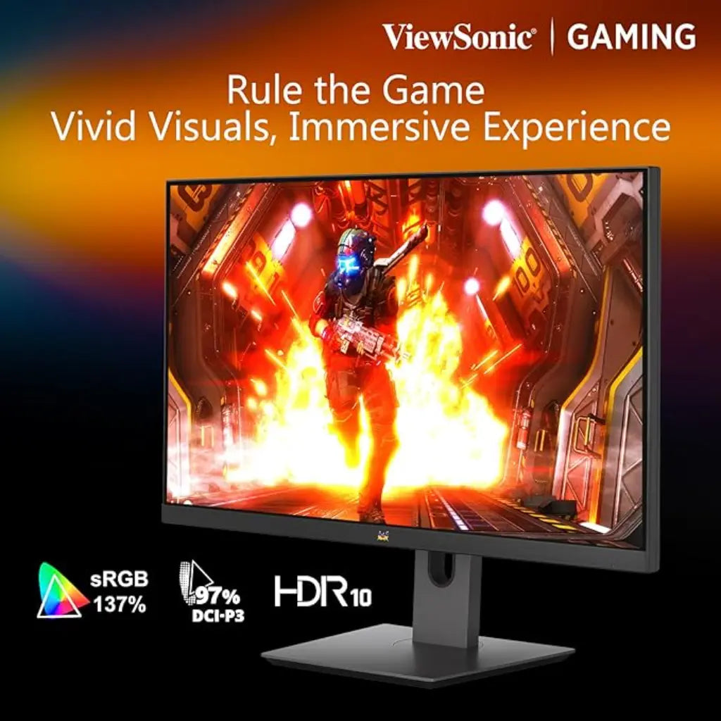 ViewSonic VX2758A‑2K‑PRO‑4 27″ QHD 180 Hz SuperClear® IPS Gaming Monitor-tpstech.in