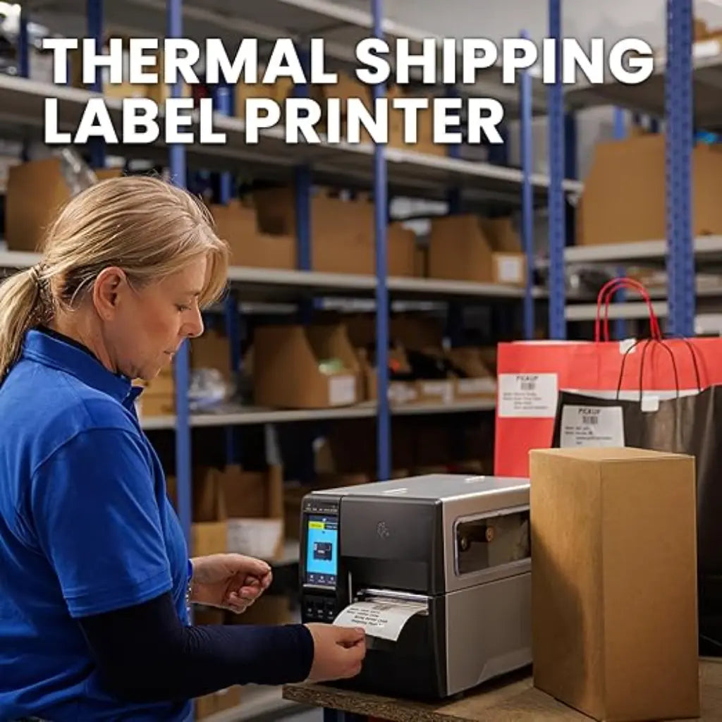 Zebra ZT231 Thermal Shipping Label Printer USB/Bluetooth/Wi-Fi Connectivity-tpstech.in