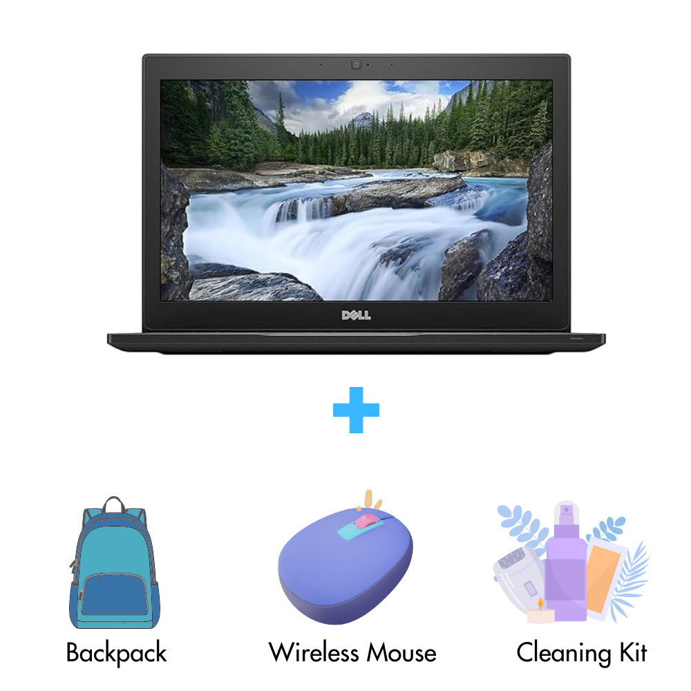 Refurbished A+) Dell Latitude 7290 Intel Core i7 8th Gen