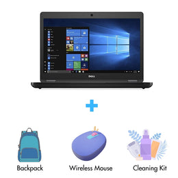 (Refurbished) Dell Latitude 5480 14" Laptop Intel Core i5 6th Generation 8GB RAM 256gb SSD Win 10 Pro