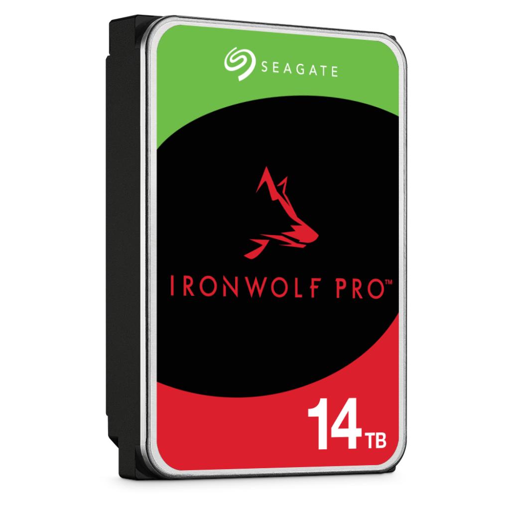 Seagate IronWolf Pro 14TB NAS Internal HDD with 7200RPM SATA 6Gb/s 256MB Cache CMR