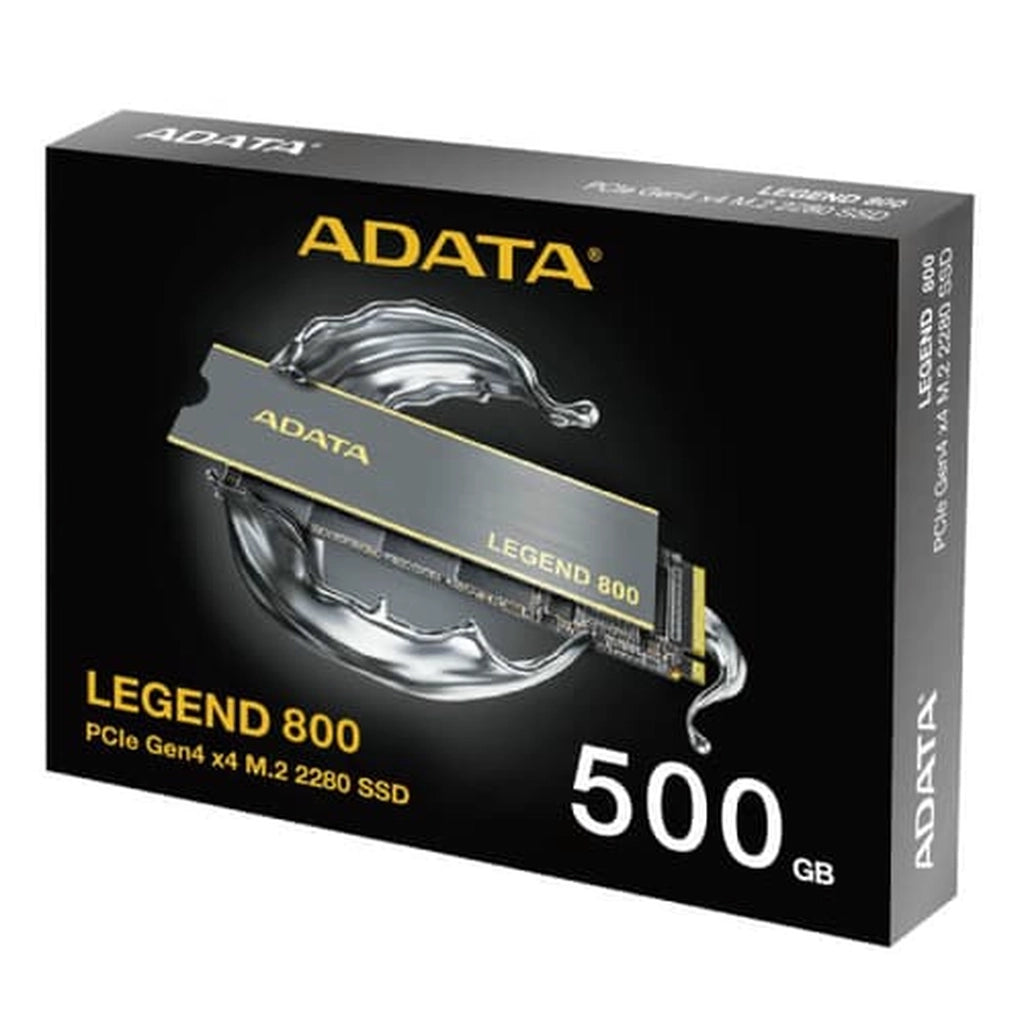 ADATA LEGEND 800 500GB PCIe Gen4 NVMe M.2 Internal Solid State Drive