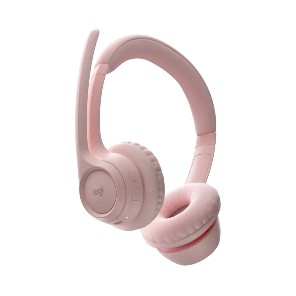 Logitech Zone 300 Wireless Bluetooth Headset with Noise Cancelling - Rose