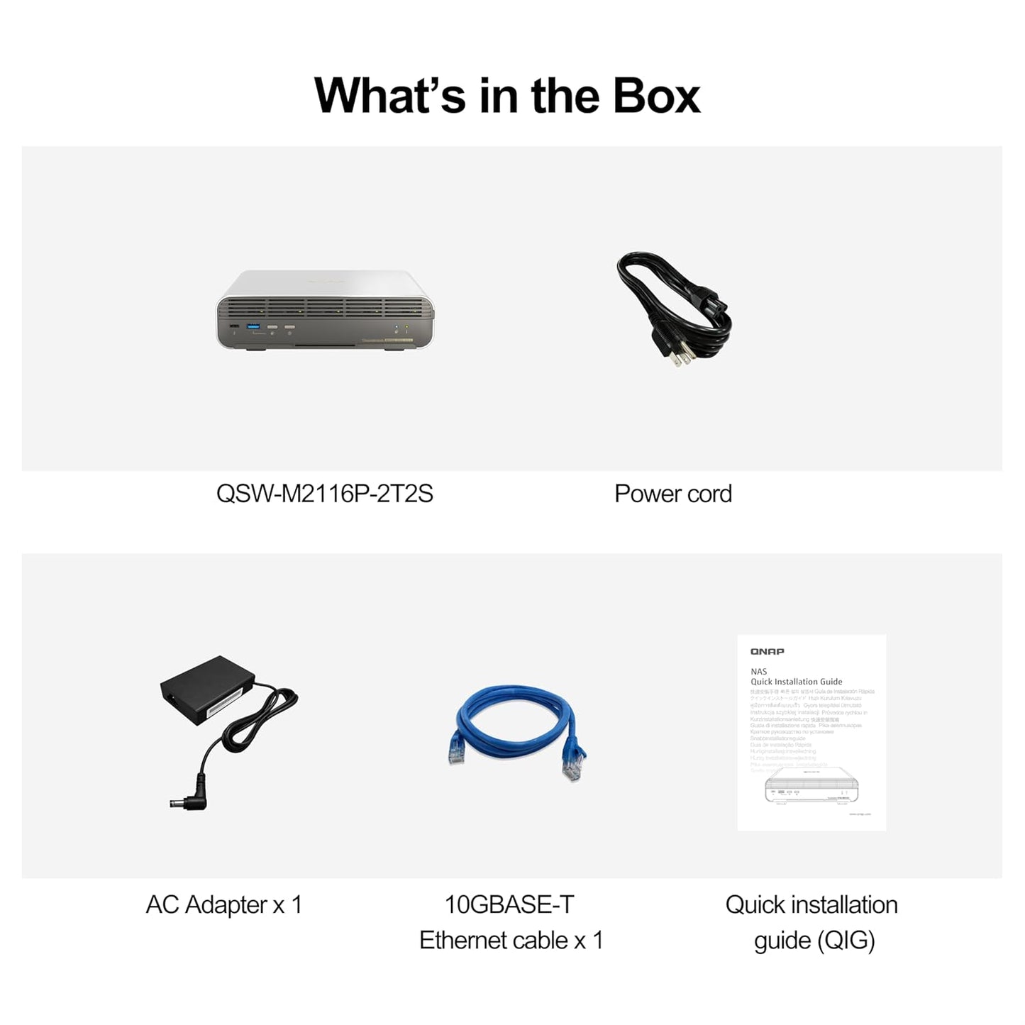 QNAP TBS-h574TX-i3-12G 5 Bay 10GbE High-Performance Thunderbolt 4 E1.S All-Flash NASbook