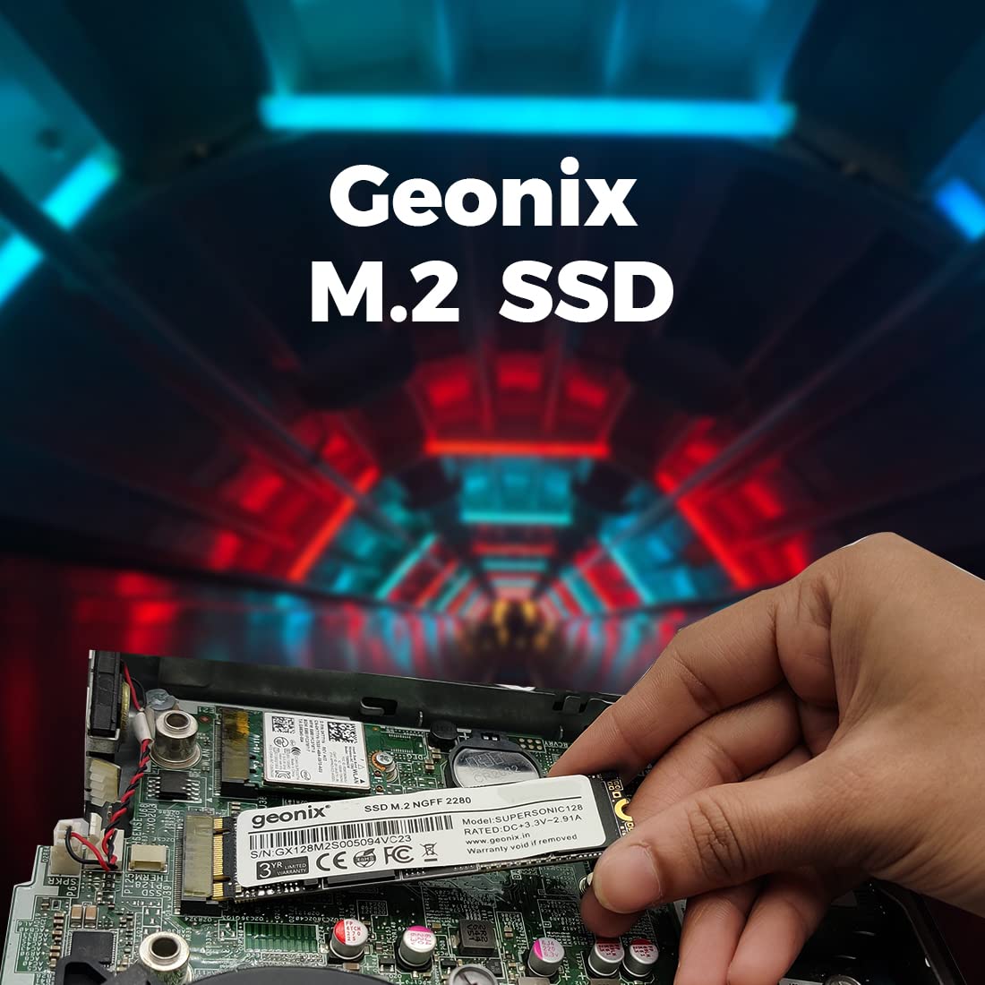 GEONIX 128GB M.2 Internal Laptop Desktop Solid State Drive