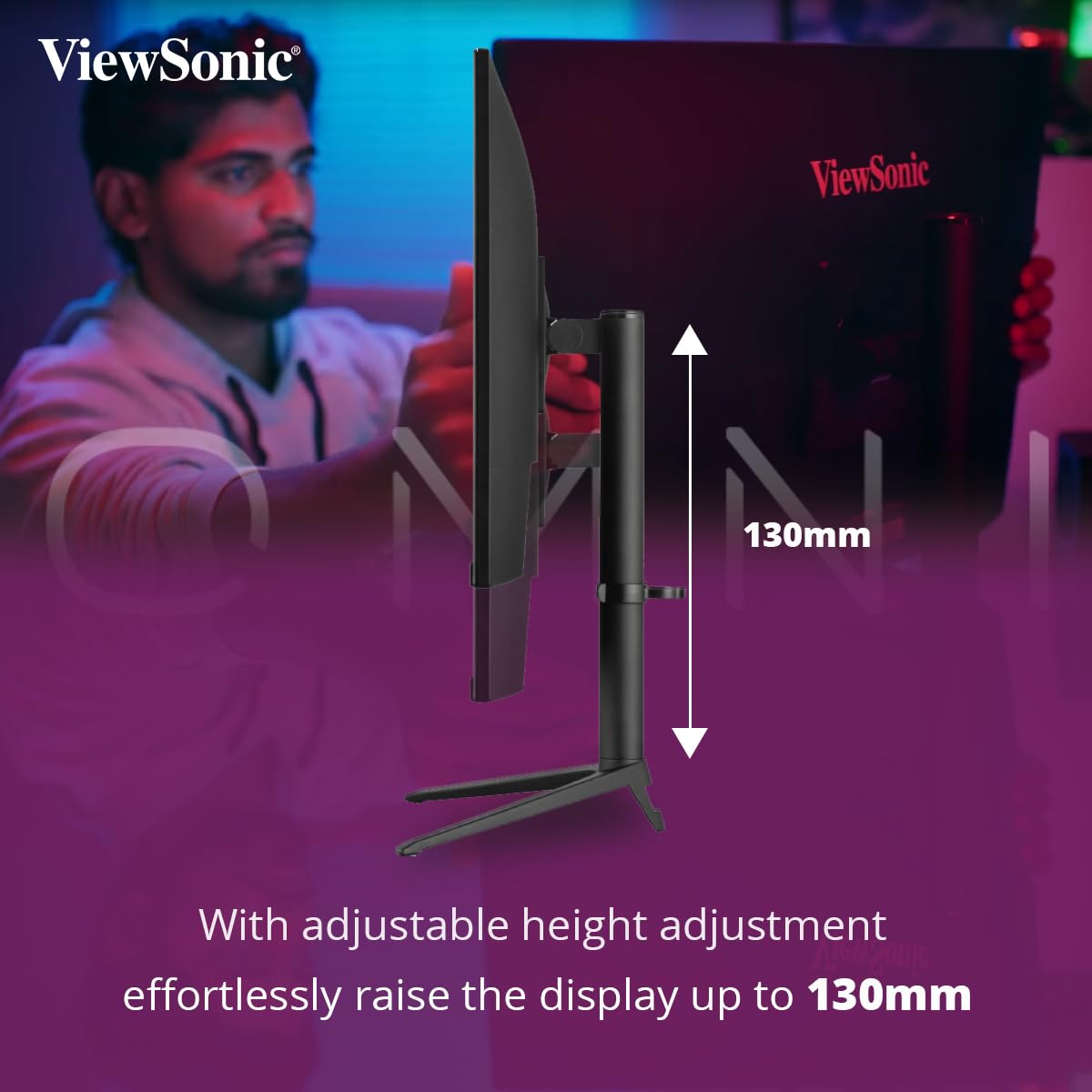 ViewSonic VX2428J Omni 24” 180Hz HDR10 1080p FHD IPS Panel Gaming Monitor with Speakers