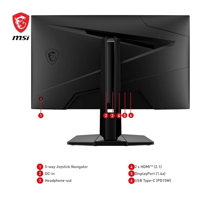 MSI MAG 274UPF E2 27" 160Hz 4K UHD 0.5ms IPS Gaming Monitor
