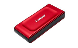 Kingston XS1000 1TB USB 3.2 Pocket-Sized Portable SSD-Red