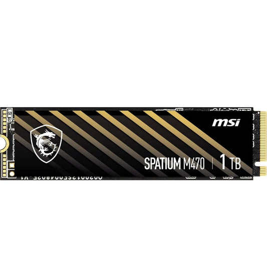 MSI SPATIUM M470 1TB PCIe 4.0 NVMe M.2 Internal SSD
